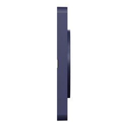 Plaque de finition Odace Touch S550802 Bleu cobalt 1 poste