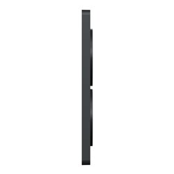 Plaque de finition Odace Touch S540814 Anthracite 2 postes verticaux