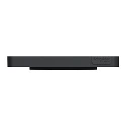 Plaque de finition Odace Touch S540814 Anthracite 2 postes verticaux