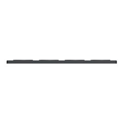 Plaque de finition Odace Touch S540808V Anthracite et ardoise 4 postes