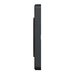 Plaque de finition Odace Touch S540808V Anthracite et ardoise 4 postes