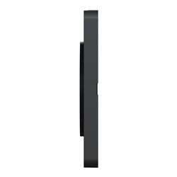 Plaque de finition Odace Touch S540806P4 Anthracite et zingana 3 postes