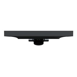 Plaque de finition avec pince Odace Styl Pratic S540742 Anthracite 1 poste