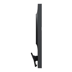 Plaque de finition avec pince Odace Styl Pratic S540742 Anthracite 1 poste
