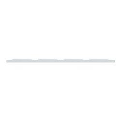 Plaque de finition Odace Styl S510708 Blanc recyclé 4 postes