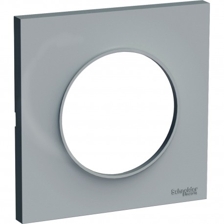 Plaque de finition Odace Styl S520702A1 Gris (Pantone 3C) 1 poste Plaque de finition Odace Styl S520702A1 Gris (Pantone 3C) 1 poste