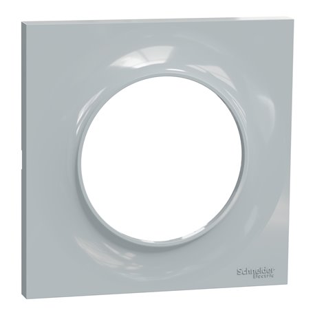 Plaque de finition Odace Styl S520702B1 Pierre (Pantone 429C) 1 poste Plaque de finition Odace Styl S520702B1 Pierre (Pantone 429C) 1 poste
