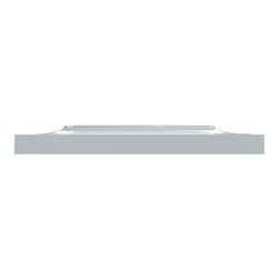 Plaque de finition Odace Styl S520702B1 Pierre (Pantone 429C) 1 poste