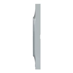 Plaque de finition Odace Styl S520702B1 Pierre (Pantone 429C) 1 poste