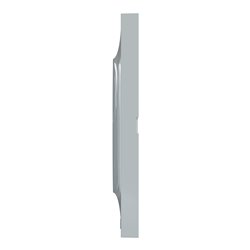 Plaque de finition Odace Styl S520706B1 Pierre (Pantone 429C) 3 postes