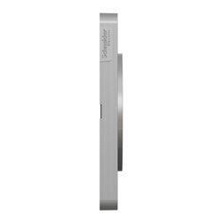 Plaque de finition Odace Touch S530806 Aluminium 3 postes