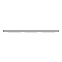 Plaque de finition Odace Touch S530806J Aluminium et aluminium brossé 3 postes