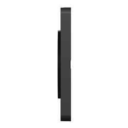 Plaque de finition Odace Touch S540804P4 Anthracite et zingana 2 postes
