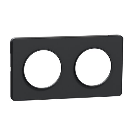 Plaque de finition Odace Touch S540804 Anthracite 2 postes Plaque de finition Odace Touch S540804 Anthracite 2 postes