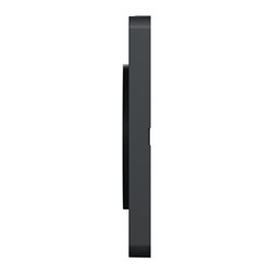 Plaque de finition Odace Touch S540804J Anthracite et aluminium brossé 2 postes