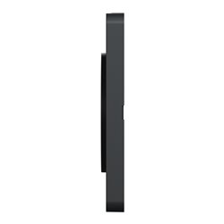 Plaque de finition Odace Touch S540802P4 Anthracite et zingana 1 poste