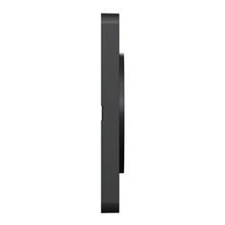 Plaque de finition Odace Touch S540802L Bronze brossé et anthracite 1 poste