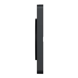 Plaque de finition Odace Touch S540802J Anthracite et aluminium brossé 1 poste
