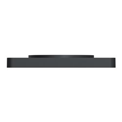 Plaque de finition Odace Touch S540802J Anthracite et aluminium brossé 1 poste