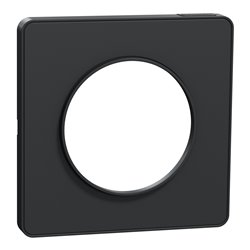 Plaque de finition Odace Touch S540802 Anthracite 1 poste