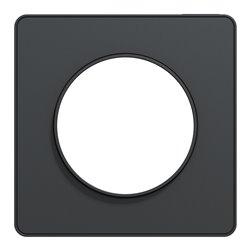 Plaque de finition Odace Touch S540802 Anthracite 1 poste