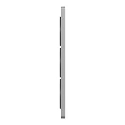 Plaque de finition Odace Touch S530816V Aluminium et ardoise 3 postes verticaux