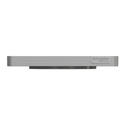 Plaque de finition Odace Touch S530816 Aluminium 3 postes verticaux