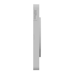 Plaque de finition Odace Touch S530808 Aluminium 4 postes