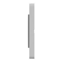 Plaque de finition Odace Touch S530808 Aluminium 4 postes