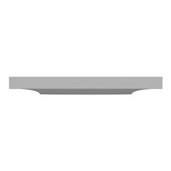 Plaque de finition Odace Styl S520714E Aluminium 2 postes