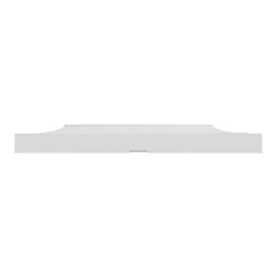 Plaque de finition Odace Styl S520716 Blanc 2 postes