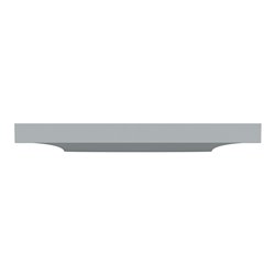 Plaque de finition Odace Styl S520716B1 Pierre (Pantone 429C) 3 postes