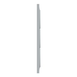 Plaque de finition Odace Styl S520716B1 Pierre (Pantone 429C) 3 postes