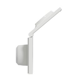 Plaque de finition Odace Styl S520772 Blanc 1 poste, avec cache souple