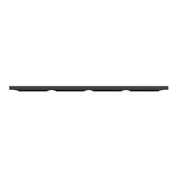 Plaque de finition Odace Styl S540708 Anthracite 4 postes