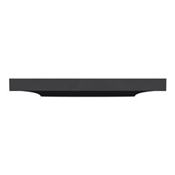Plaque de finition Odace Styl S540714 Anthracite 2 postes verticaux