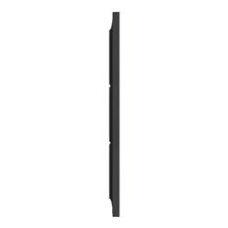Plaque de finition Odace Styl S540716 Anthracite 3 postes verticaux