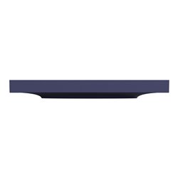 Plaque de finition Odace Styl S550702 Bleu cobalt 1 poste