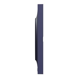 Plaque de finition Odace Styl S550702 Bleu cobalt 1 poste