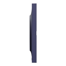 Plaque de finition Odace Styl S550704 Bleu cobalt 2 postes