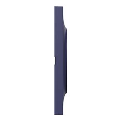 Plaque de finition Odace Styl S550704 Bleu cobalt 2 postes