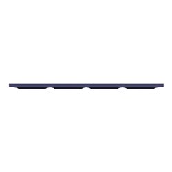 Plaque de finition Odace Styl S550708 Bleu cobalt 4 postes