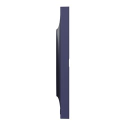 Plaque de finition Odace Styl S550708 Bleu cobalt 4 postes