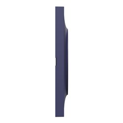 Plaque de finition Odace Styl S550708 Bleu cobalt 4 postes