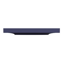 Plaque de finition Odace Styl S550716 Bleu cobalt 3 postes verticaux