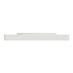 Plaque de finition Odace Touch S520802M Blanc et bois nordique 1 poste