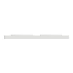 Plaque de finition Odace Touch S520804 Blanc 2 postes