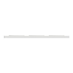 Plaque de finition Odace Touch S520806 Blanc 3 postes