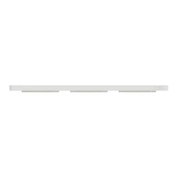 Plaque de finition Odace Touch S520806 Blanc 3 postes