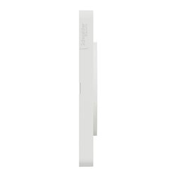 Plaque de finition Odace Touch S520806 Blanc 3 postes
